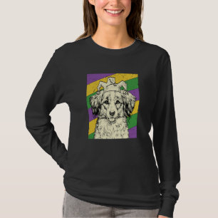 Kooikerhondje Jester Mardi Gras Dog Mom or Dad T-Shirt