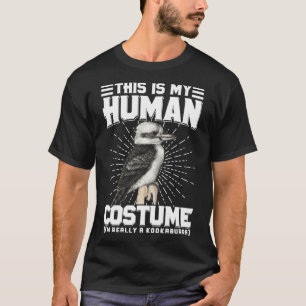 Kookaburra Australian Bird watcher laughing Bird F T-Shirt