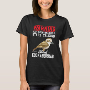 Kookaburra Australian Bird watcher laughing Bird F T-Shirt