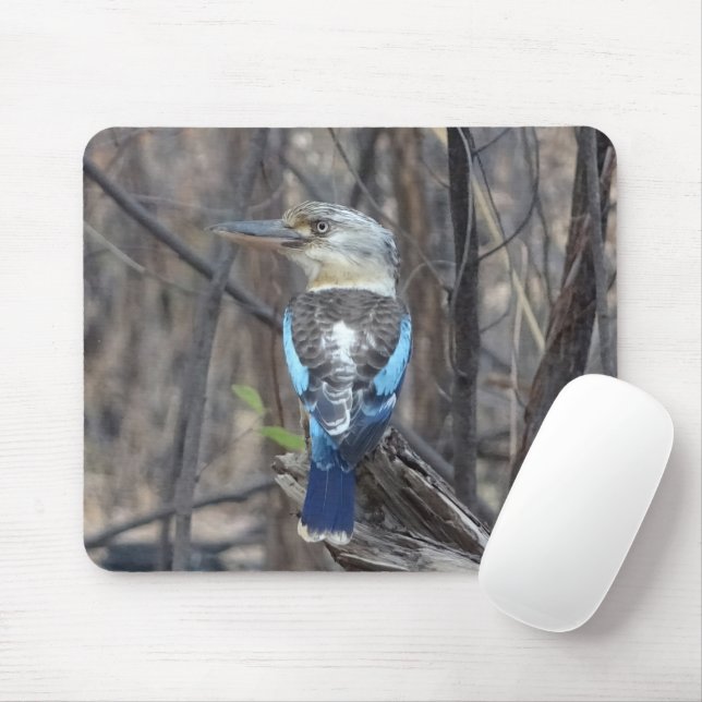 Kookaburra Bird Mouse Pad (With Mouse)
