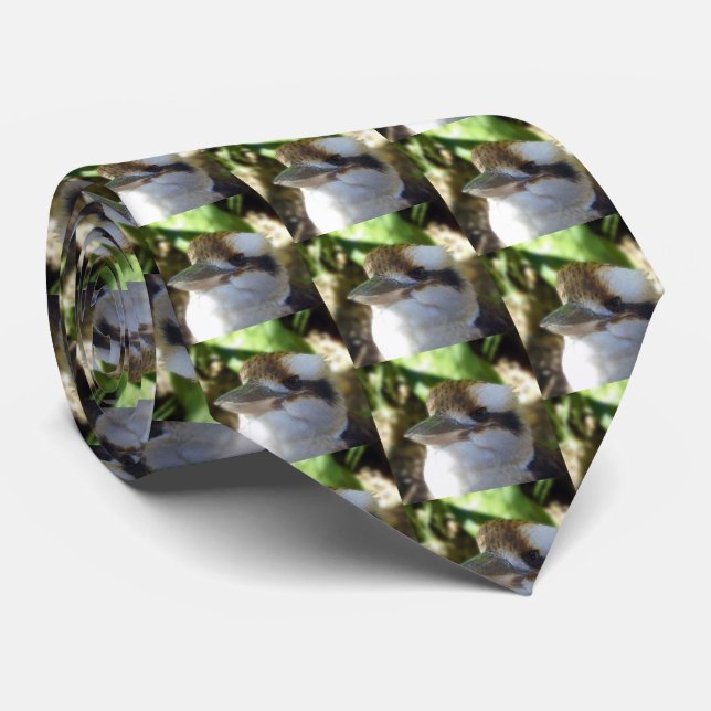 Kookaburra Capers, Neck Tie (Rolled)