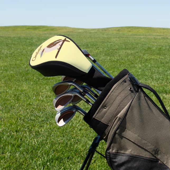 Kookaburra Design Golf Head Cover (In Situ)