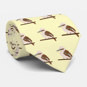 Kookaburra Design Neck Tie