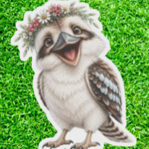 Kookaburra Meet the Cheekiest Little Fluffball