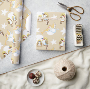 Kookaburra Nativity Wrapping Paper