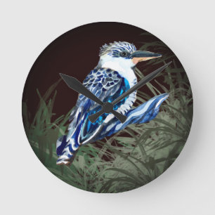 Kookaburra Round Clock