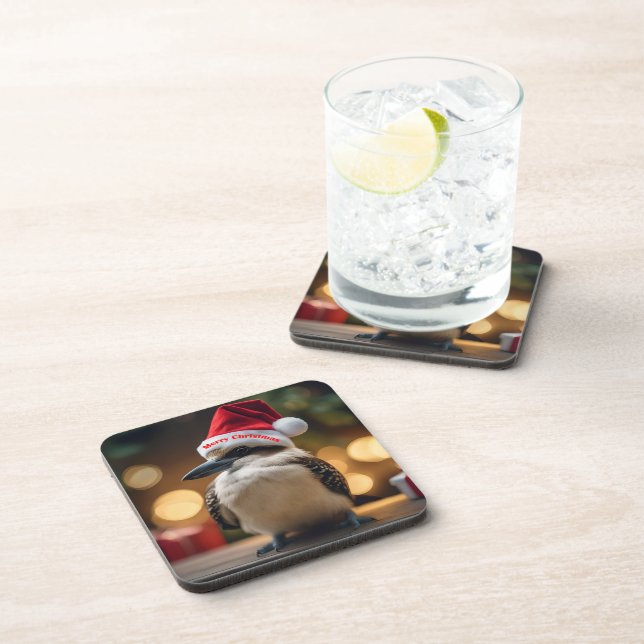 "Kookaburras' Christmas Cheer" Coaster (Right Side)