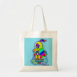 KOOKY BIRD TOTE BAG