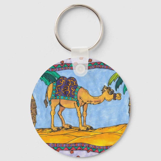 Kooky Camel Key Ring (Front)