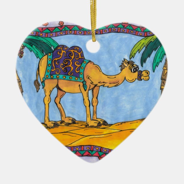 Kooky Camel Ornament (Front)