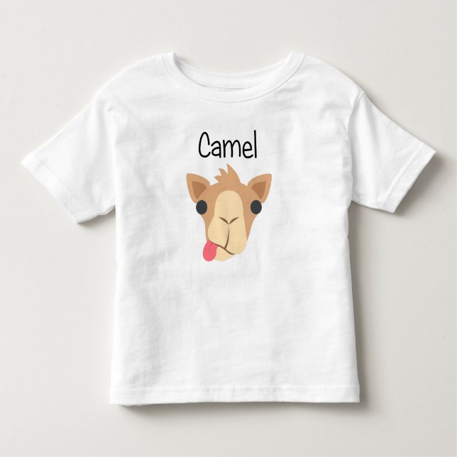 Kooky Camel Toddler T-Shirt (Front)