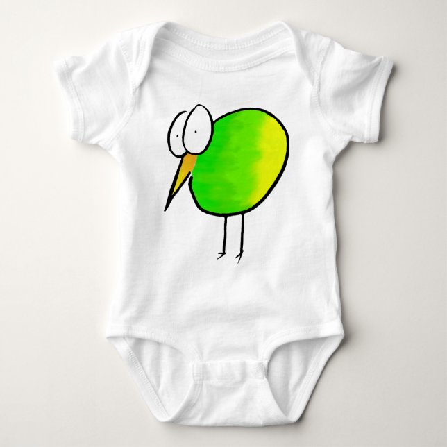 Kooky Kiwi Baby Bodysuit (Front)