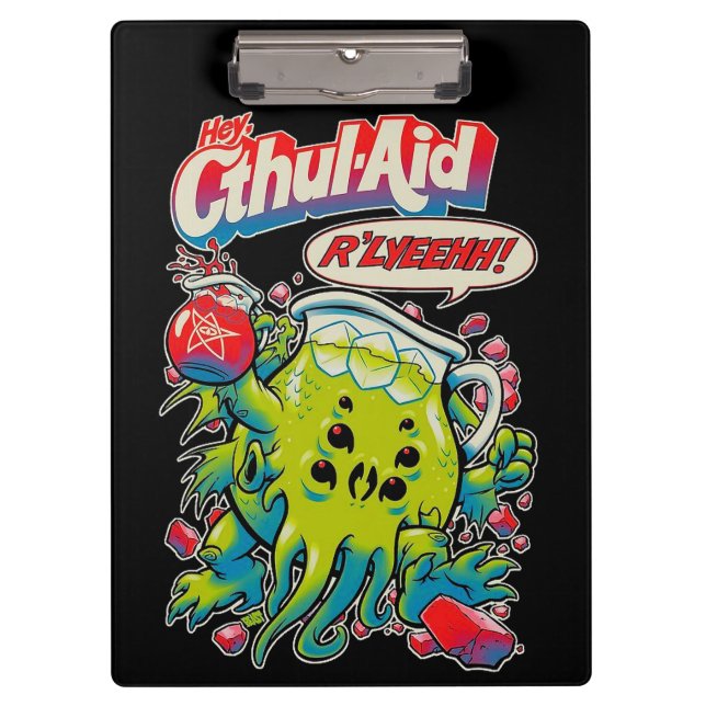 Kool Aid, Kool-aid Cult Inspired Fan Clipboard (Front)