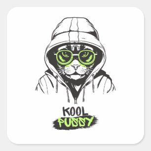 Kool Cat Sticker