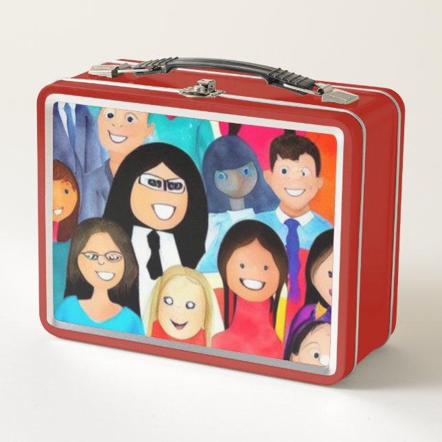 Kool Kids Metal Lunch Box (Front)