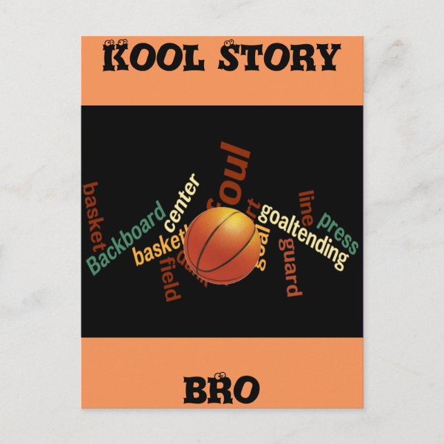 Kool Story Bro Basketball Sport Fanatics cards (Front)