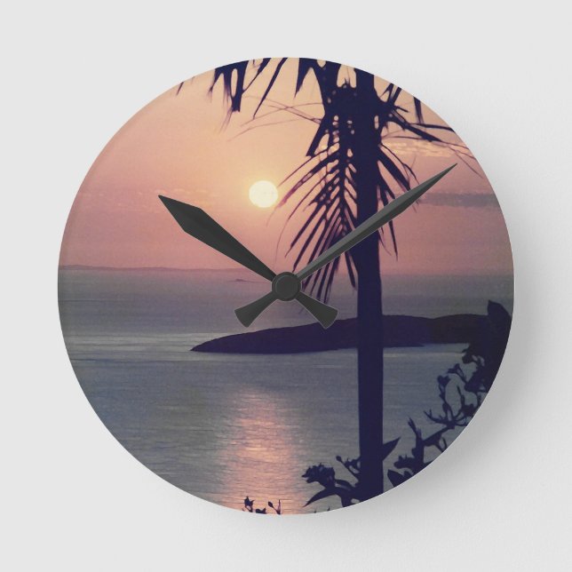 Koolan Sunrise Round Clock (Front)