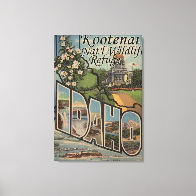 Kootenai Nat'l Wildlife Refuge, ID Canvas Print (Front)