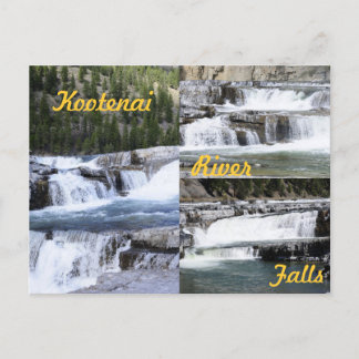 Kootenai River Falls, Montana! Postcard