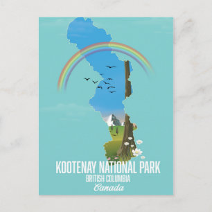 Kootenay, Kootenay National Park Canada Postcard