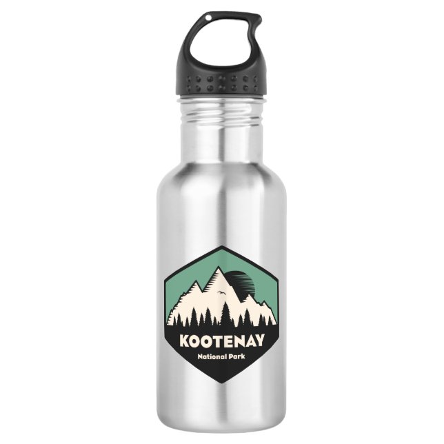 Kootenay National Park 532 Ml Water Bottle (Front)