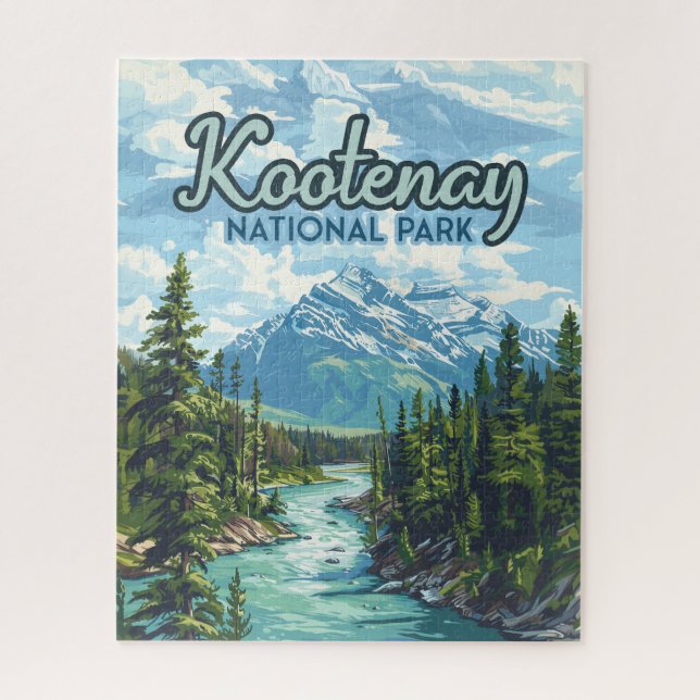 Kootenay National Park Canada British Columbia Jigsaw Puzzle (Vertical)
