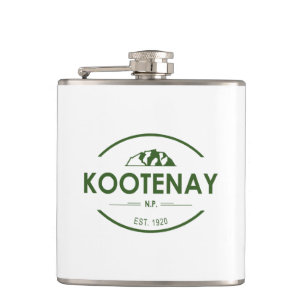 Kootenay National Park Hip Flask