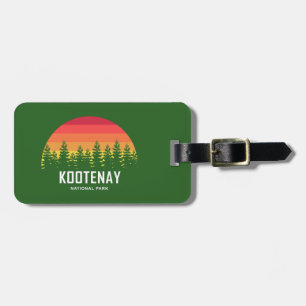 Kootenay National Park Luggage Tag