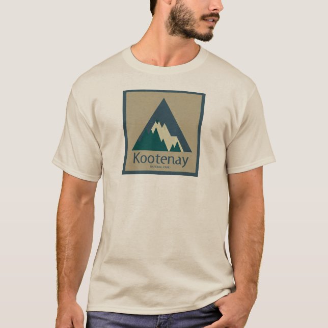 Kootenay National Park Rustic T-Shirt (Front)
