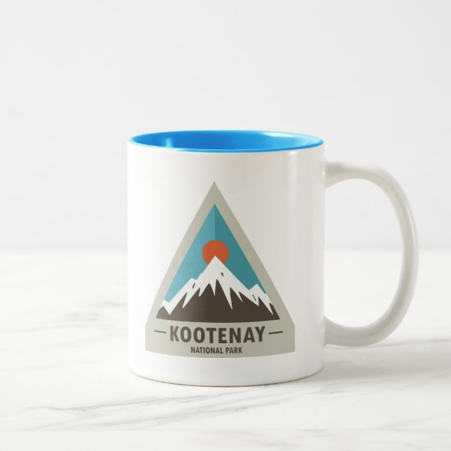 Kootenay National Park Two-Tone Coffee Mug (Right)