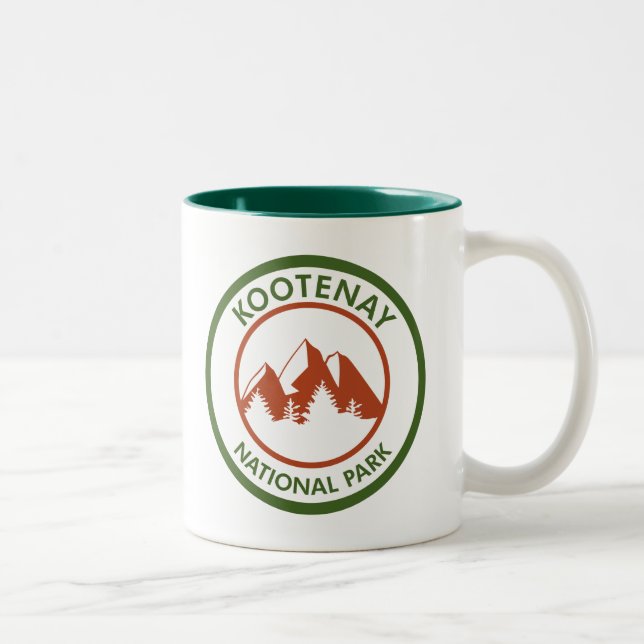 Kootenay National Park Two-Tone Coffee Mug (Right)