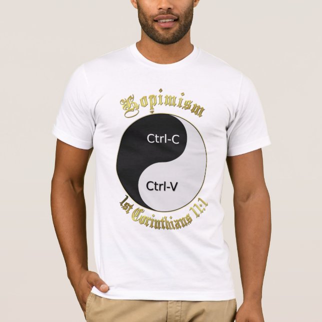 Kopimism (Kopimi) T-Shirt (Front)