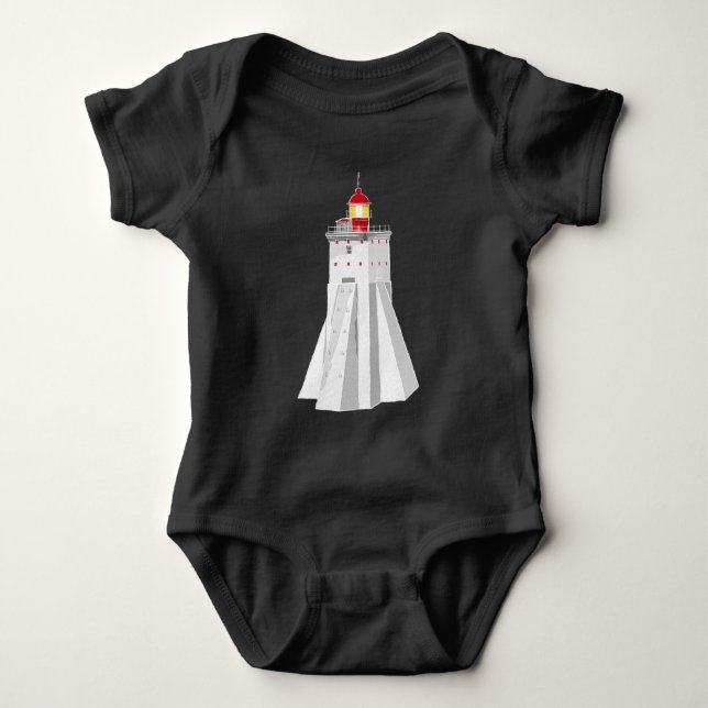 Kopu Lighthouse Baby Bodysuit (Front)