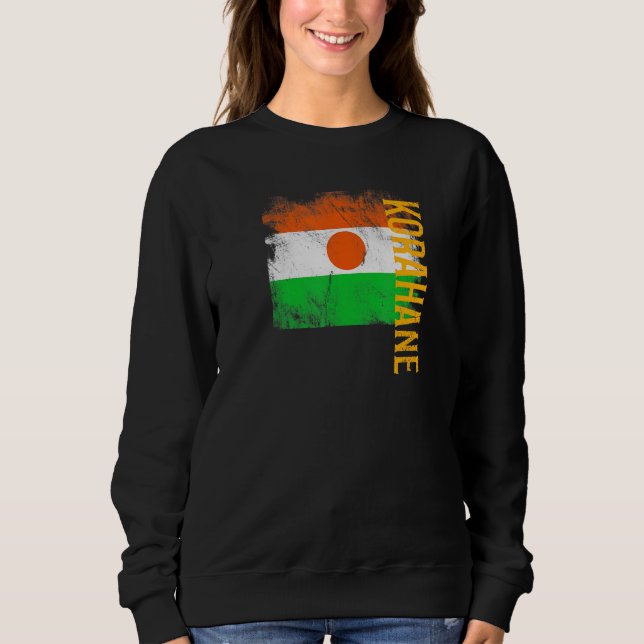 Korahane Niger Flag For Nigeriens Men Women Kids Sweatshirt (Front)
