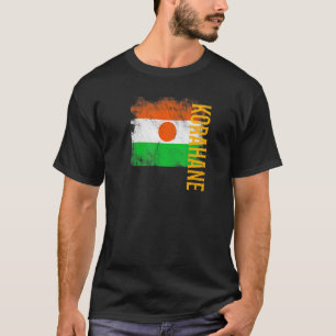 Korahane Niger Flag For Nigeriens Men Women Kids T-Shirt