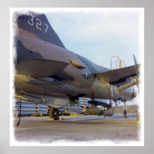 Korat AFB Thailand 1968  F-105  A1 Print