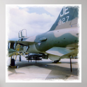 Korat AFB Thailand 1968  F-105  A2 Poster