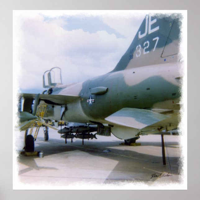 Korat AFB Thailand 1968  F-105  A2 Poster (Front)