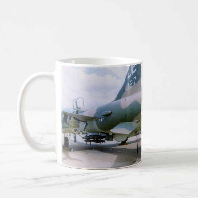 Korat AFB Thailand 1968 F-105 Coffee Mug (Left)