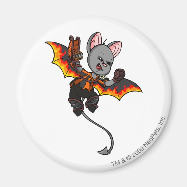 Korbat Haunted Woods Player Magnet (Front)