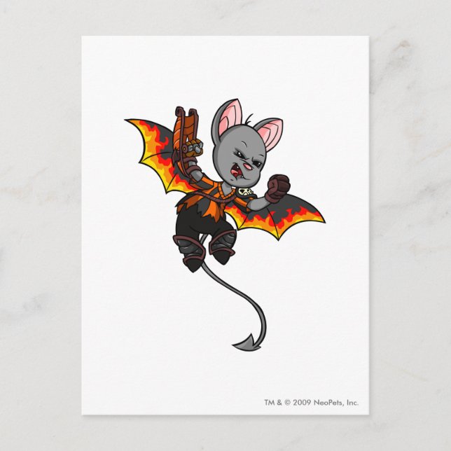 Korbat Haunted Woods Player Postcard (Front)