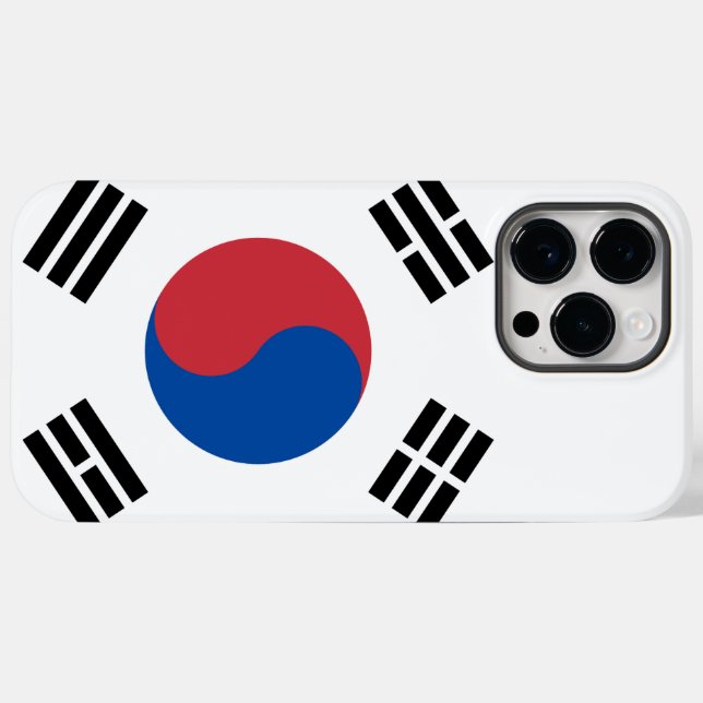 Korea Case-Mate iPhone Case (Back (Horizontal))
