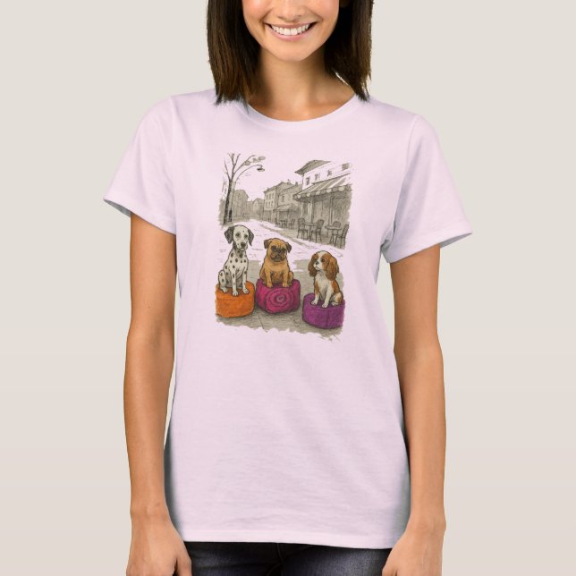 korea cats T-Shirt (Front)