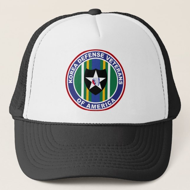 Korea Defence Veterans Trucker Hat (Front)