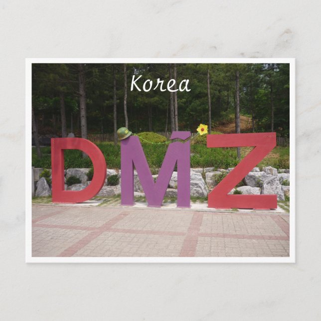 korea dmz postcard (Front)