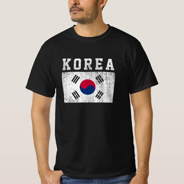 Korea Flag T-Shirt (Front)