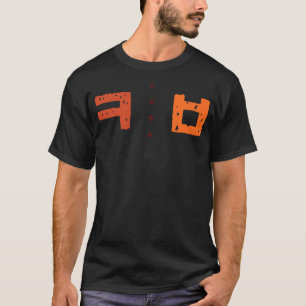 Korea K culture Hangul consonant Cuba T-Shirt