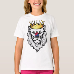 Korea Lion King Flag T-Shirt