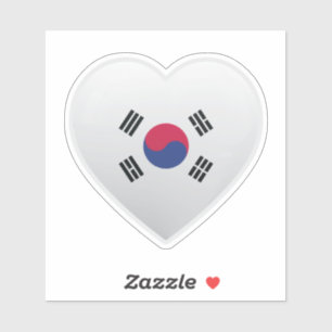 Korea Love Flag 