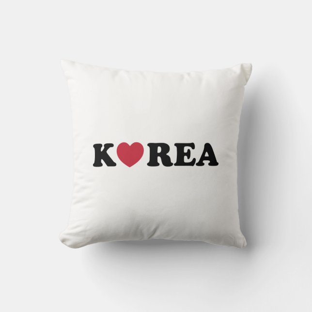 Korea Love Heart Cushion (Front)